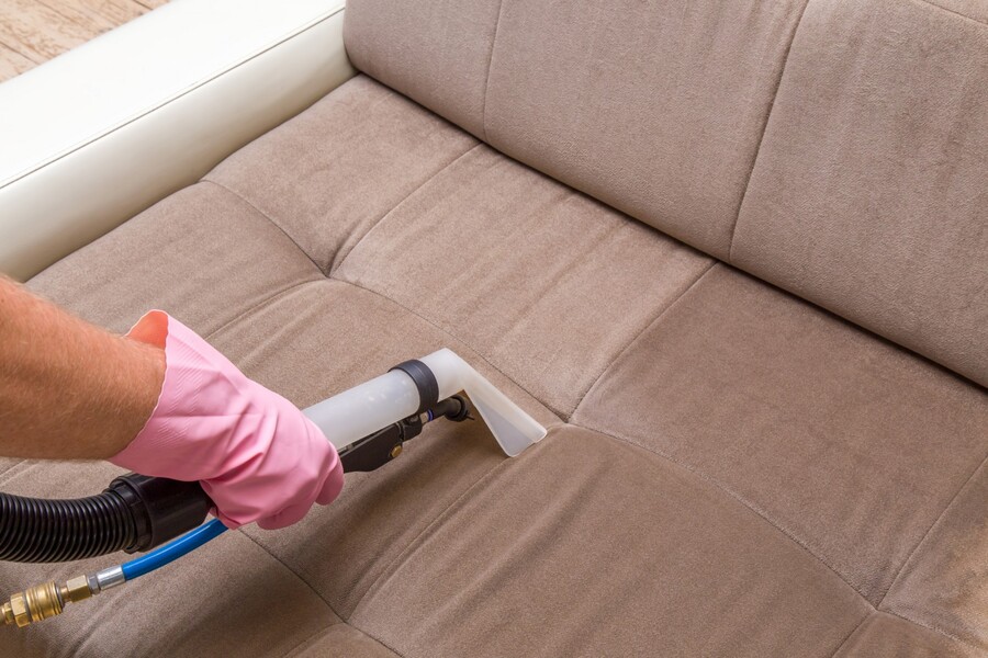 Upholstery cleaning by Faithfully Clean