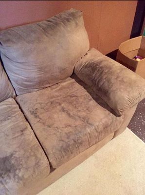 Before & After Upholstery Cleaning in Richmond, VA (1)