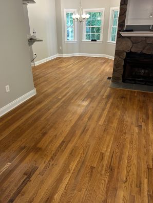 Hardwood Floor Refinishing in Staples Mill